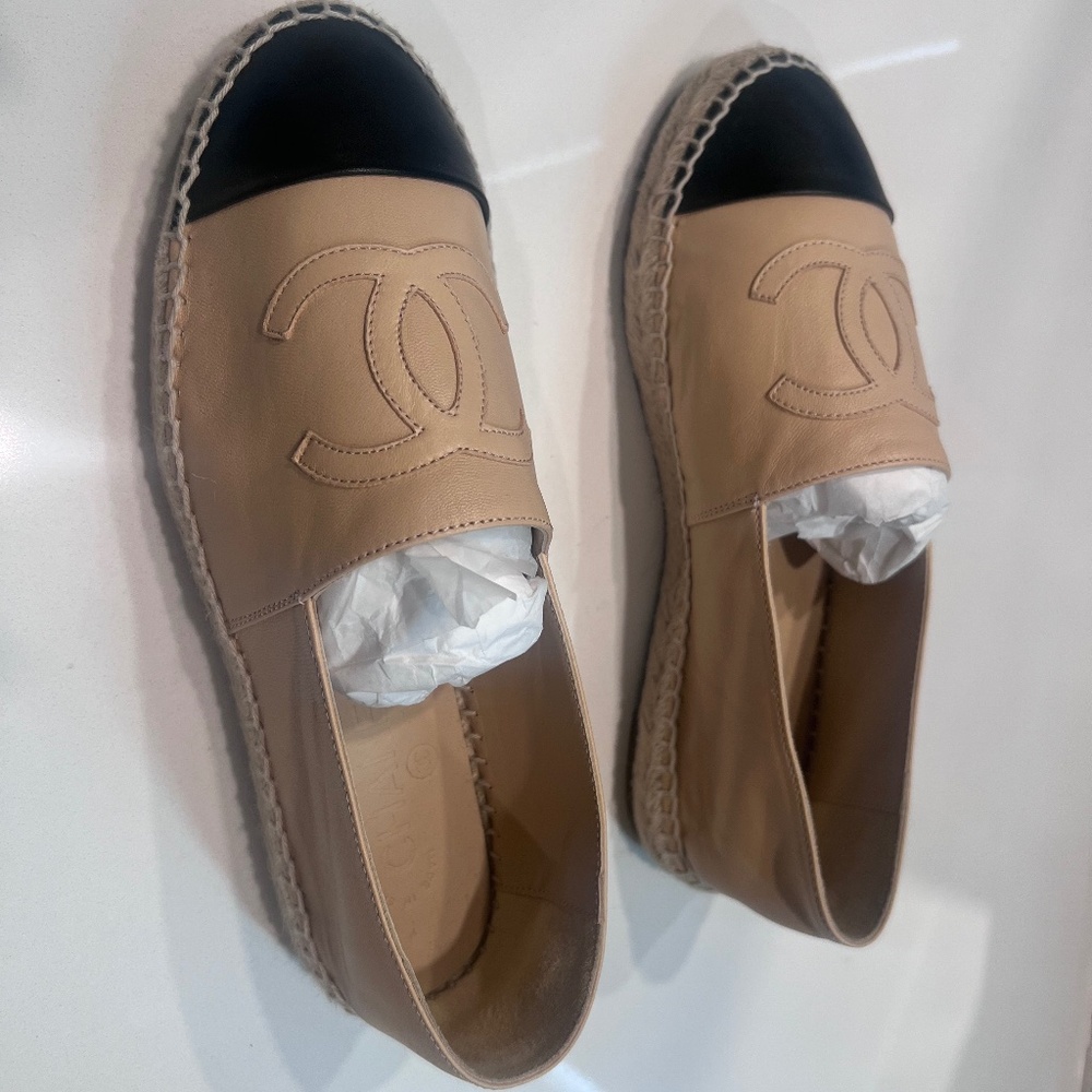 Chanel espadrilles brand new authentic